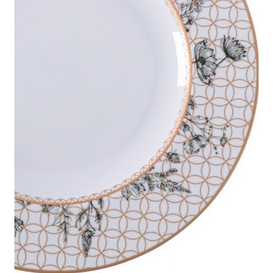Prato 21cm Sobremesa Solaris em Porcelana Tramontina